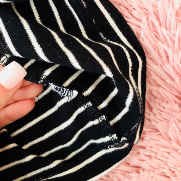 American Apparel Striped Crop Top - Picture 2 of 2